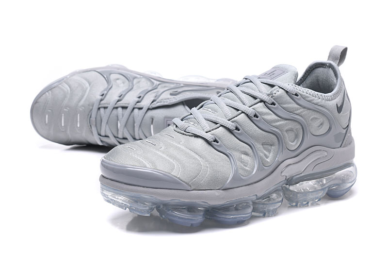 2018 Nike Air Max TN Plus Grey Silver Shoes - Click Image to Close